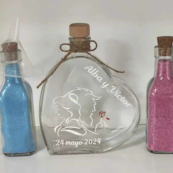 Conjunto de 3 Botellas para la Ceremonia de la Arena CRA060