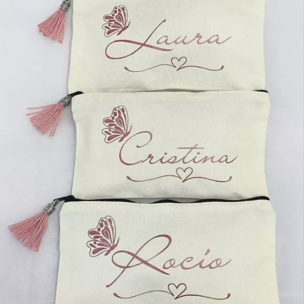 Neceser personalizado para invitados de bodas, comuniones y eventos especiales.