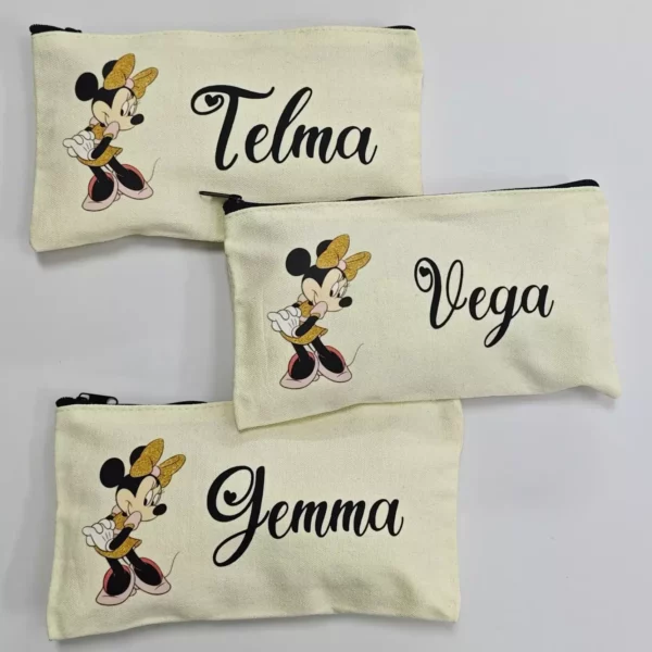 Neceser personalizado para invitados de bodas, comuniones y eventos especiales.